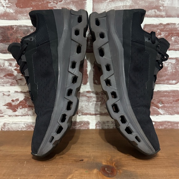 On Running Cloudmonster Black Magnet Womens 8.5 Sneaker All Solid Black - Picture 10 of 16